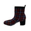 Kenneth Cole Reaction Women RIDA Stretch Jewel Bootie Red Plaid RL22RSJ11 Sz 7M