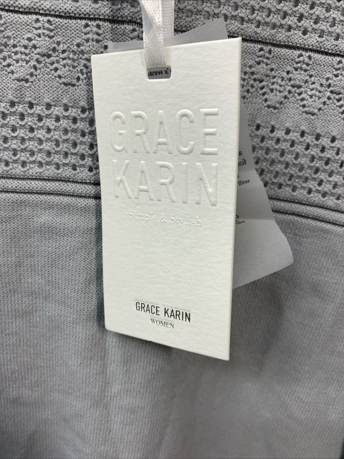 GRACE KARIN 2024 Cropped Cardigan 3/4 Sleeve Lightweight Crochet Shrug Size XL