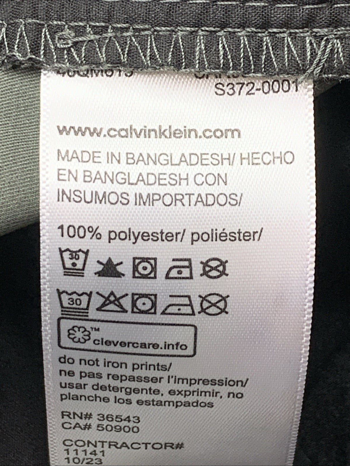 Calvin Klein Men's Asphalt Stretch Cotton Infinite Flex Chino Shorts Size 38W 9L