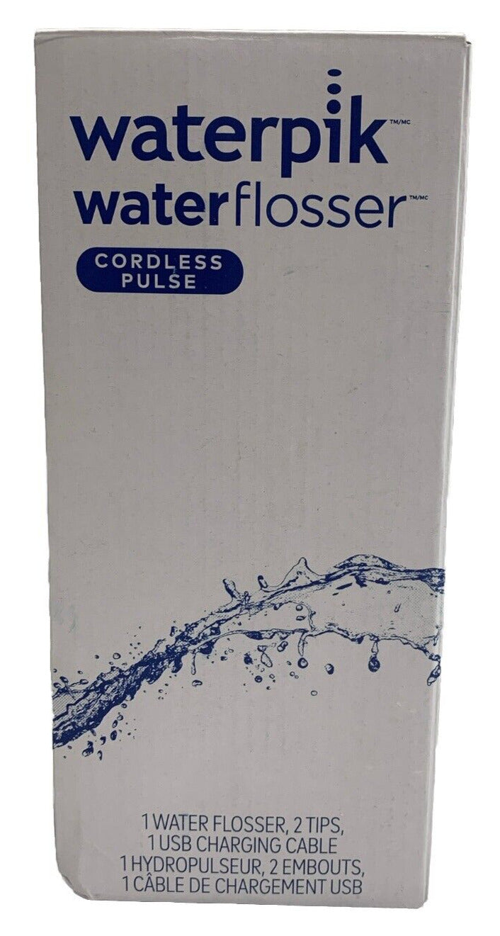 Waterpik Cordless Pulse Rechargeable Portable Water Flosser WF-20 Portable Blue