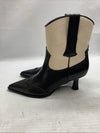 Circus NY by Sam Edelman Women's Yolanda Western Heel Boot Size 6 Black Vanilla