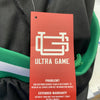 Ultra Game NBA Boston Celtics Men's Basketball Shorts Black/Green Size Small