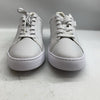 Coach Men'S Lowline Low Top Sneaker White Leather Size 9 Lace-up Shoes Casual