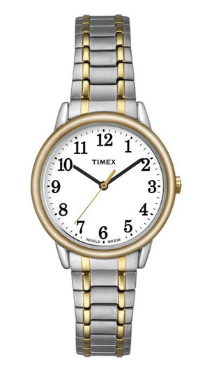 Timex TW2P78700 Women's Easy Reader 30mm Wristwatch Stainless Steel Back Analog
