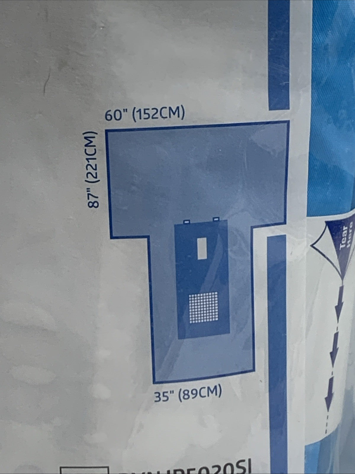 Medline REF DYNJP5020SIH Sterile Cystoscopy Surgical Pack III, Sirus Level 4
