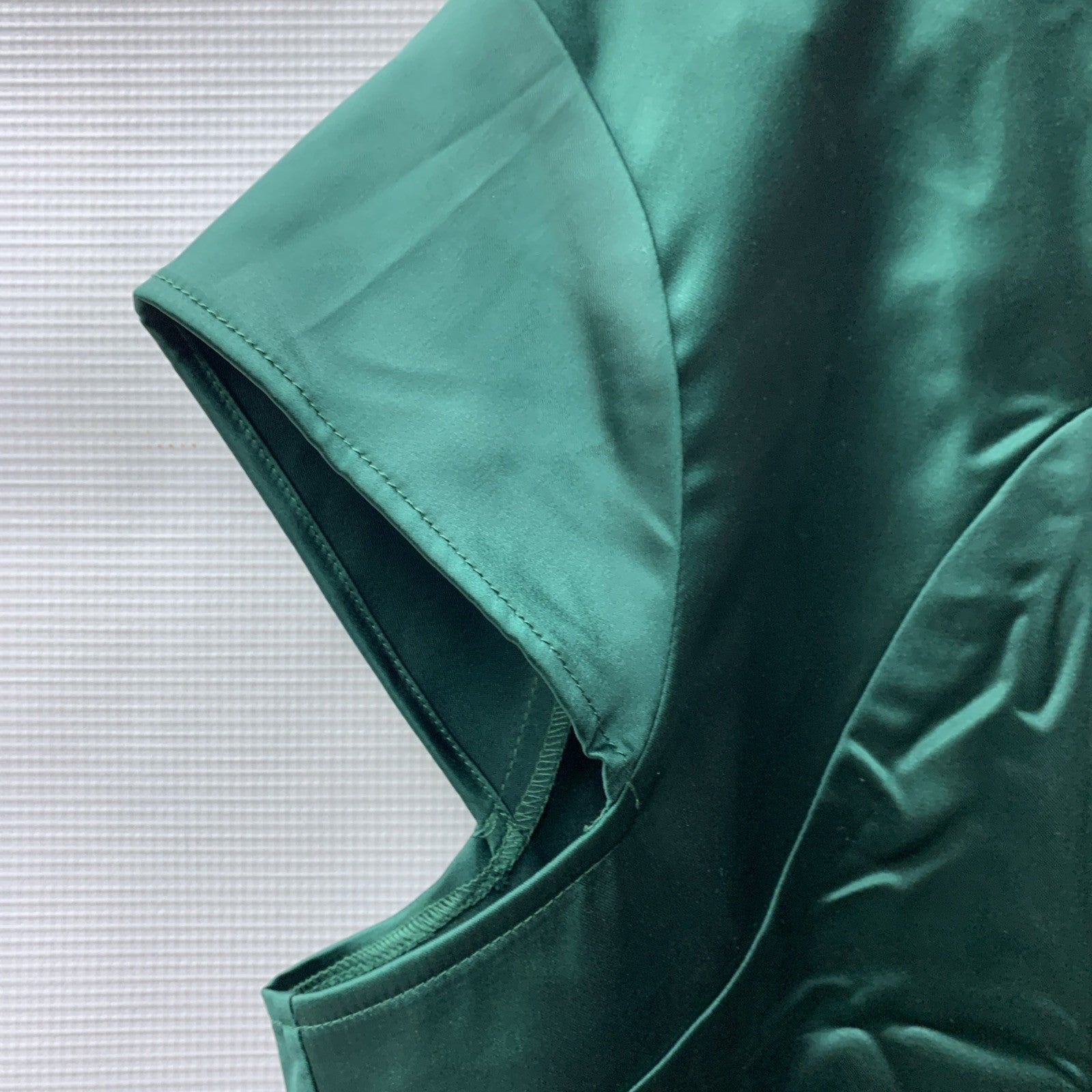 Grace Karin Womens Dress Bodycon Green Cap Sleeve Cocktail Party Casual Size 2XL