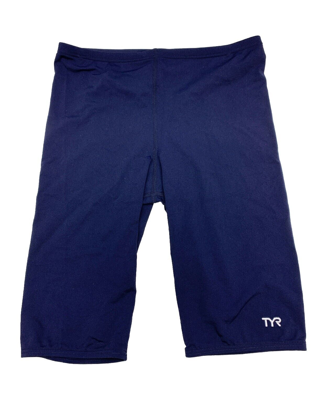TYR Men's Durafast One Jammer Swimsuit SDUR7A Navy Blue Size 32 Swimwear Bottom