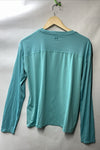 Under Armour Women's Iso-chill Shorebreak Long Sleeve Size M Teal Loose 1385287