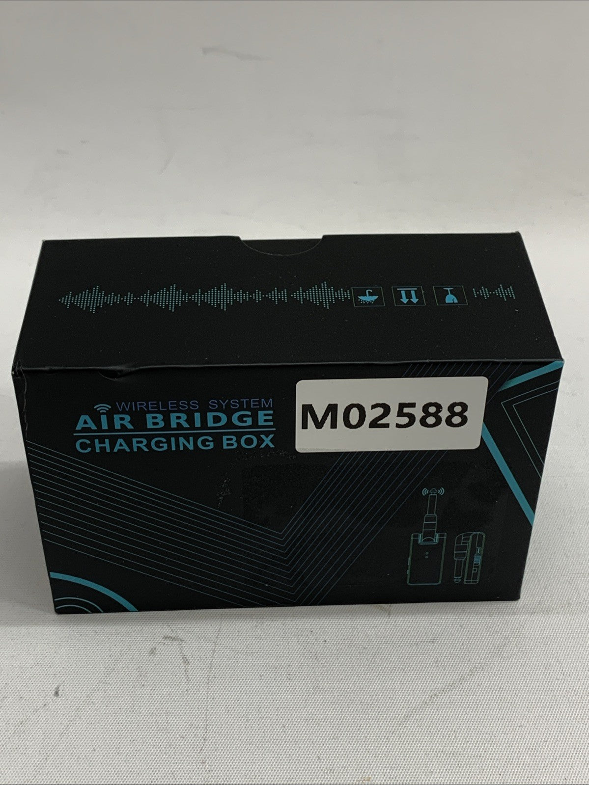 Lekato Air Bridge M02588 Wireless System Portable Black 2.4G with Charging Box