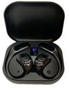 Open Ear AI Translator Wireless Bluetooth 5.4 OWS Hanging Earphone Black Hi-fi