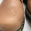 Dr Martens Air Wair Serena 1460 leather Faux fur lined Combat Boots Size 8 Lace