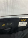 Lee Flex-Motion Women's Mid-rise Long Regular Fit Trouser Pants Size 6 Black