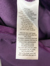 S.L. Fashions Women's Slimming Long Ruched Dress Sleeveless with Ruffle Size 10