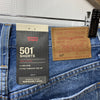 Levi's Fitted Women's 501 Original Shorts High Rise 100% Cotton Size 24 Classic