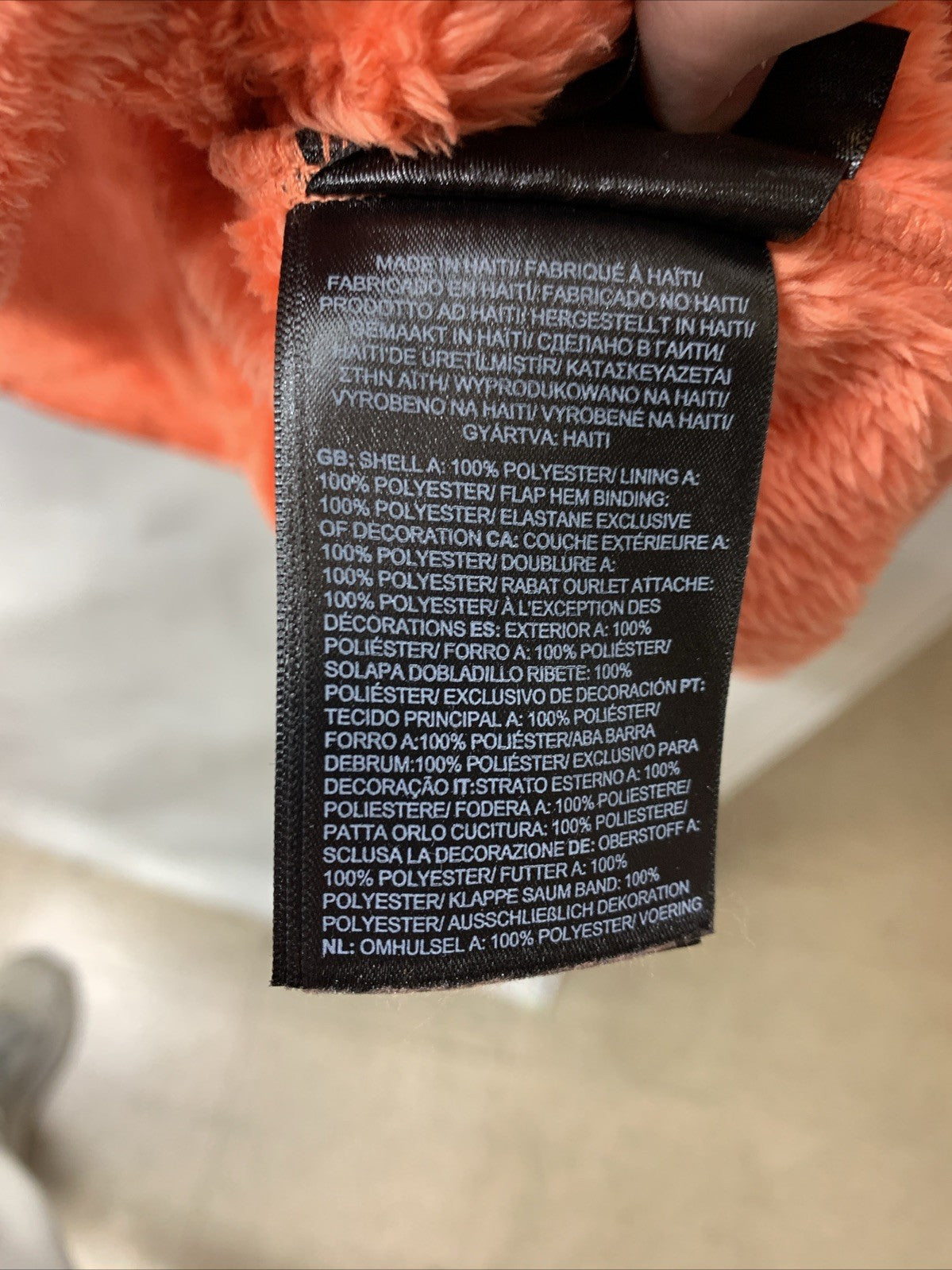 The North Face Women's Osito ¼ Zip Pullover Long Sleeve Coral Sunshine Size 2X