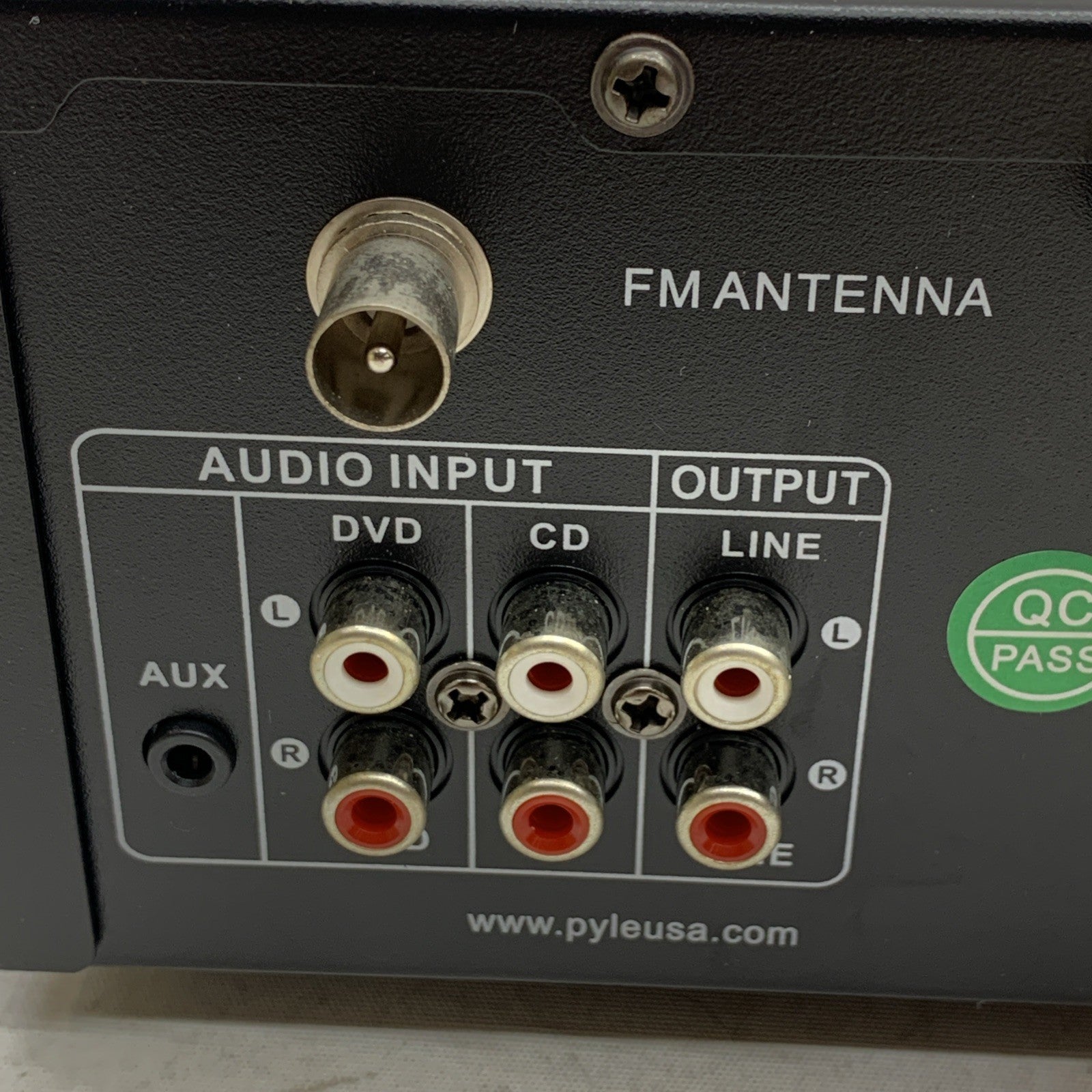 Pyle Stereo Karaoke Amplifier Audio Receiver w/Remote Control Bluetooth Black