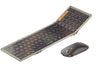 ProtoArc Foldable Keyboard and Mouse, XKM01 Folding Wireless Keyboard Mouse Comb