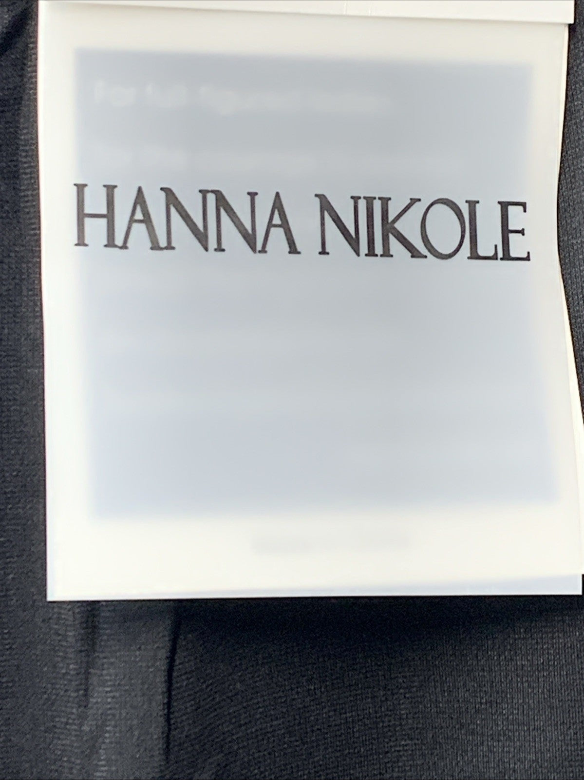 Hanna Nikole Womens Long Sleeve Shirts Lace Top Size 20W Black Casual Work Shirt