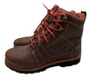 KEEN Utility Womens Seattle Alloy Toe Waterproof Work Boots Brown Size 7.5W Lace