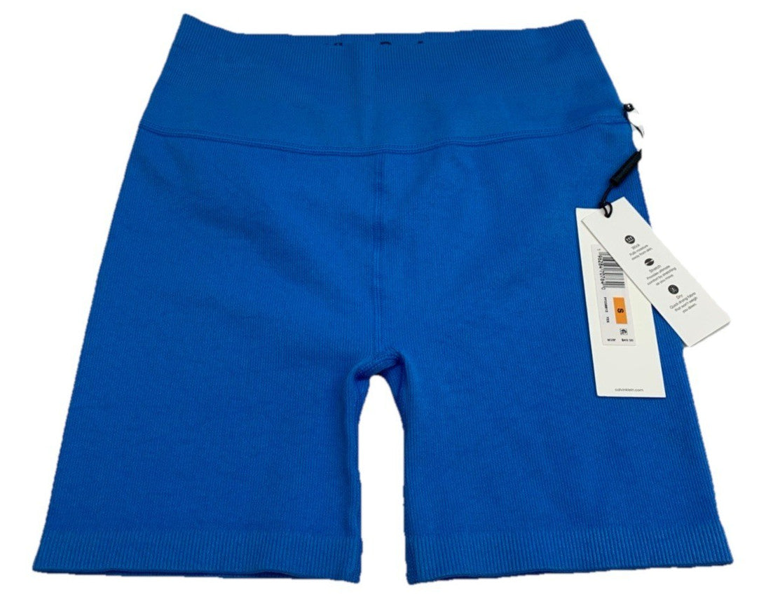 Calvin Klein Women Bike Shorts High Rise 5” Inseam 4way Stretch Activewear Small