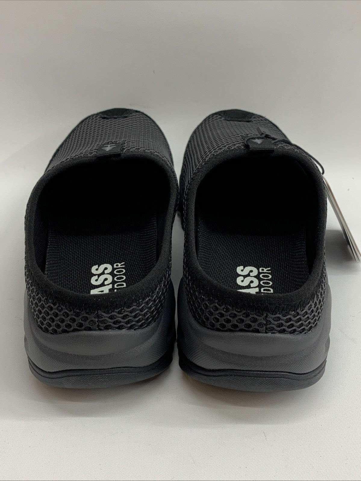 Bass Outdoor Women's -Auqua Mesh Slide / Slip On - Asphalt: BA22A310 Size 7.5