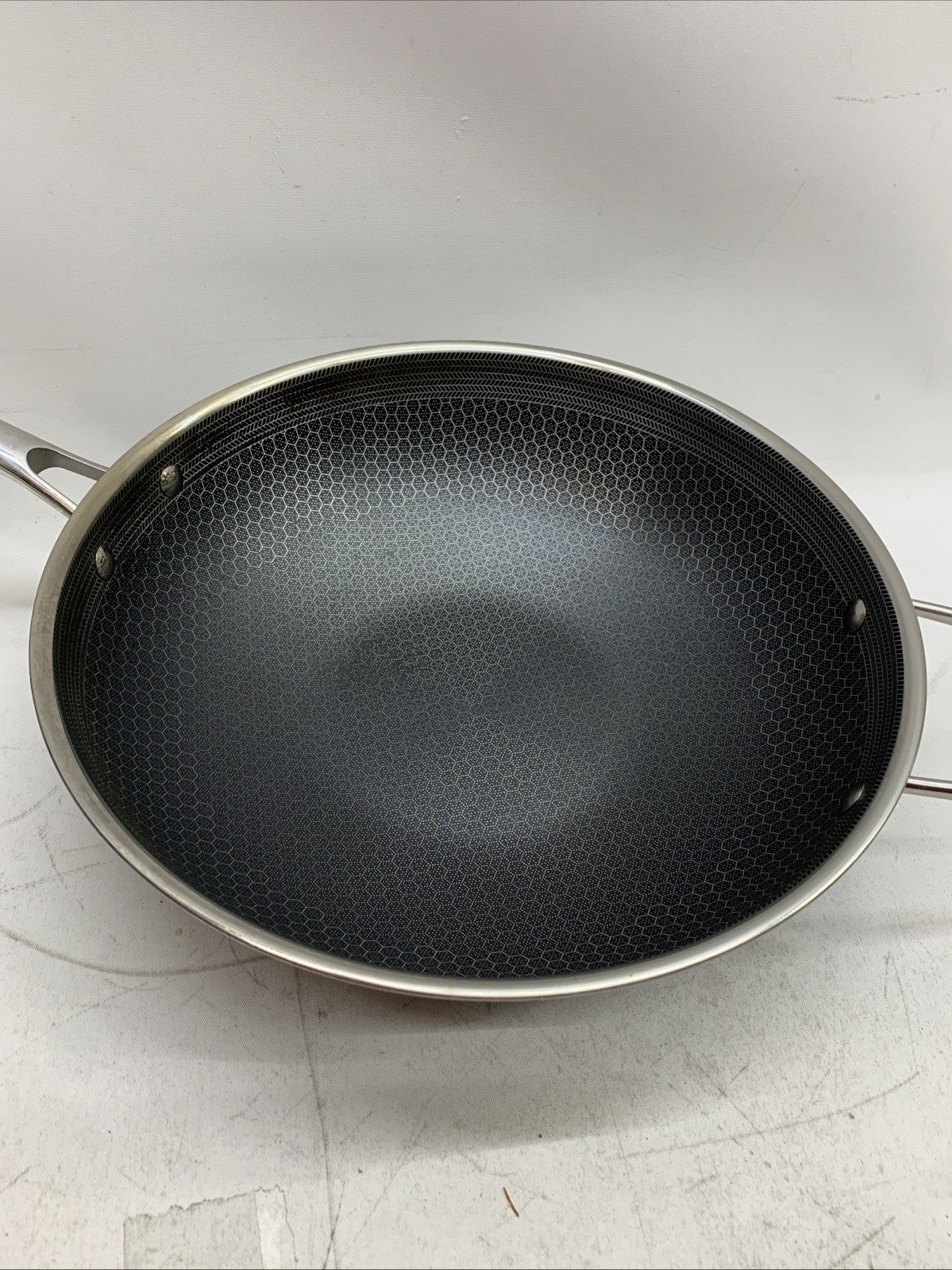 Hexclad Hybrid Cookware Stainless Steel Nonstick 12