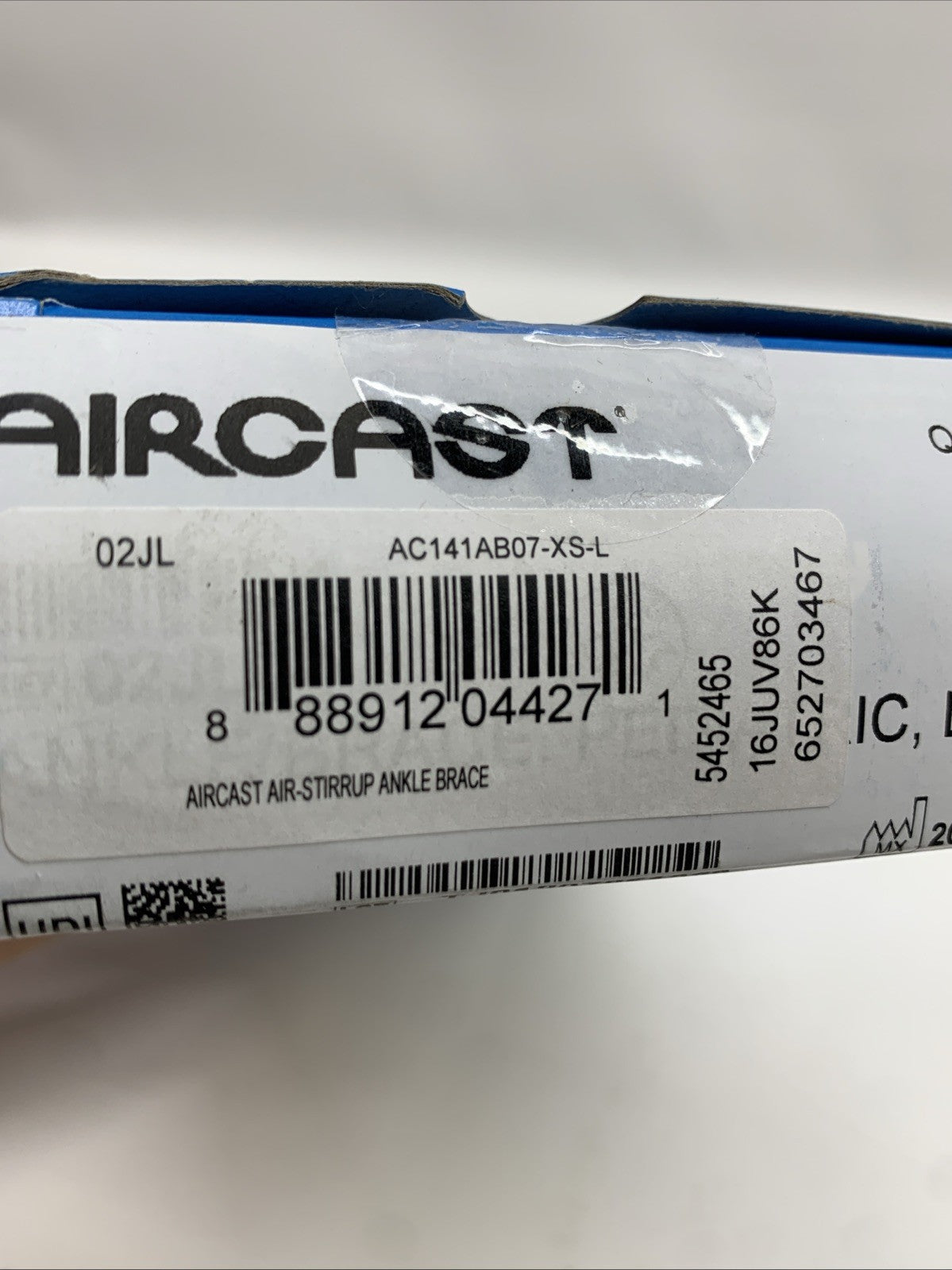 Aircast Air-Stirrup Ankle Support Brace Left, 6