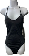 La Blanca LB0IG07 Womens Island Goddess One Piece Swimsuit Black Swimwear Size 6
