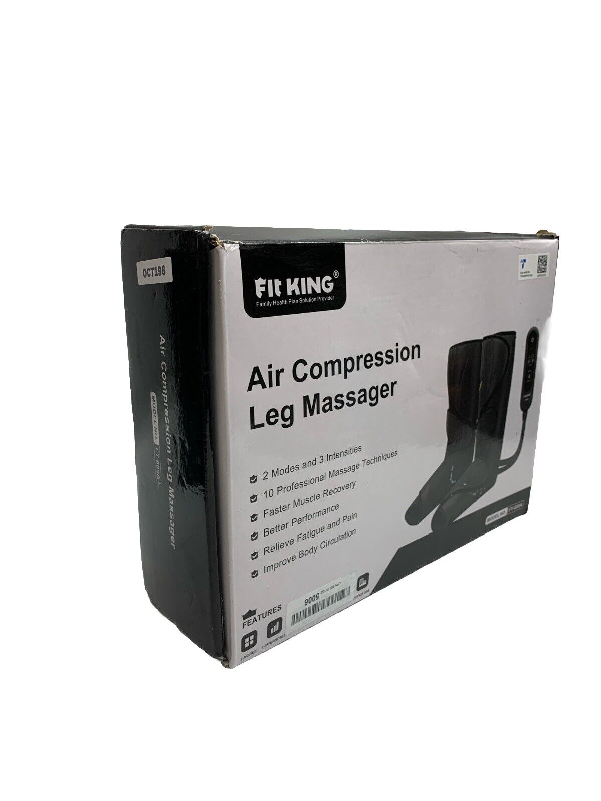 FIT KING Leg Air Massager for Circulation and Relaxation Foot And Calf Massage
