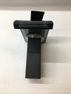 AVSIILE LED Bathroom Sink Faucet Waterfall Single Hole Handle RV Bath Black