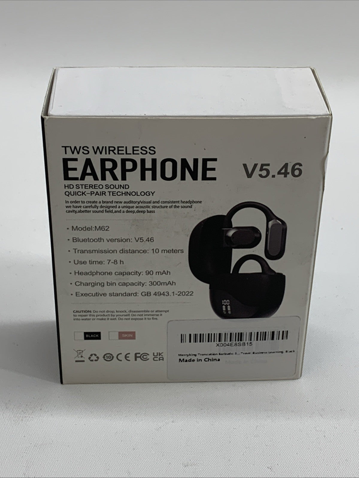 144 Languages Translation Earphone Smart Voice Translator for Travel Business