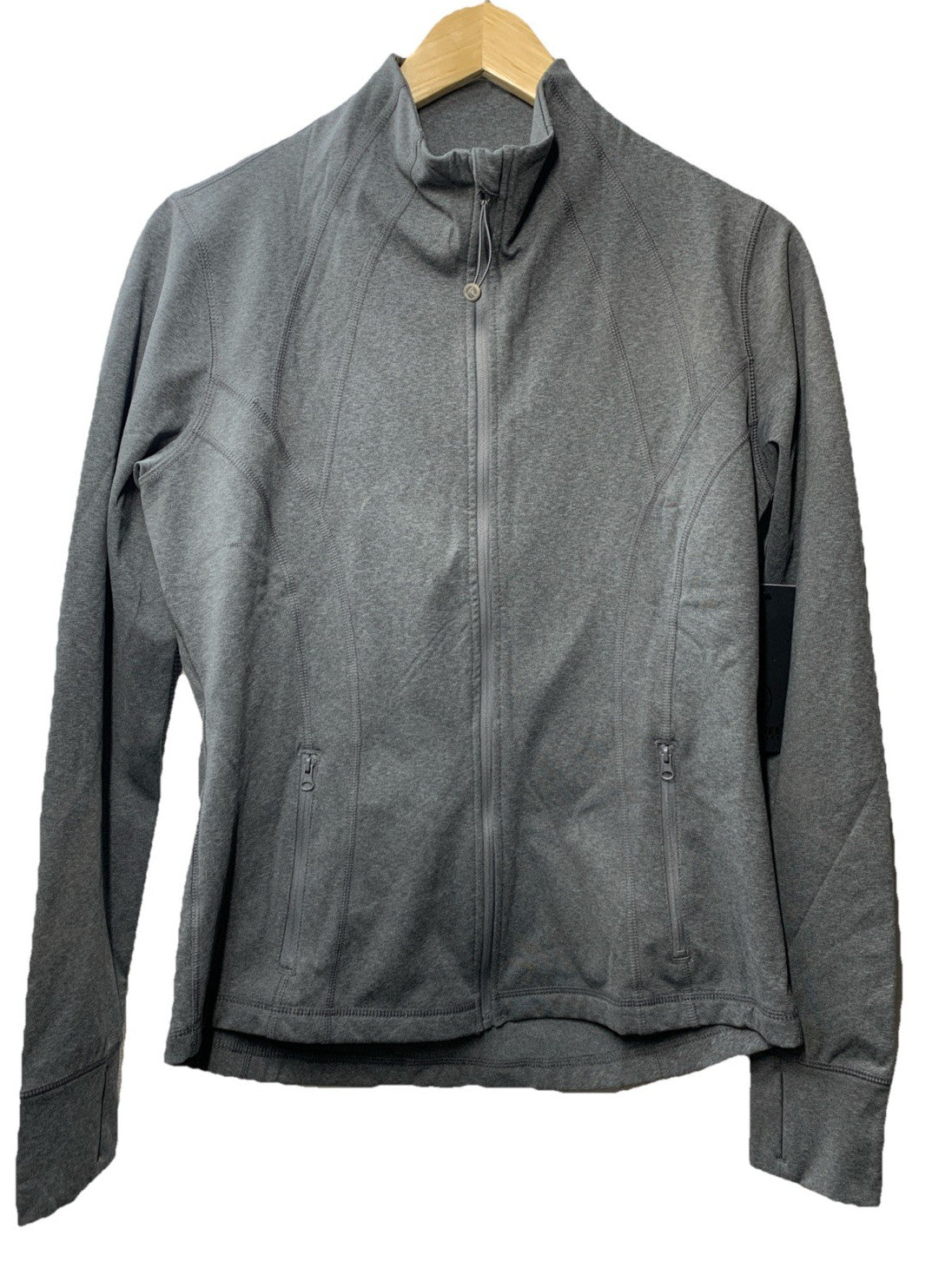 90 Degree By Reflex Women’s Lightweight, Full Zip Running Track Jacket Size L