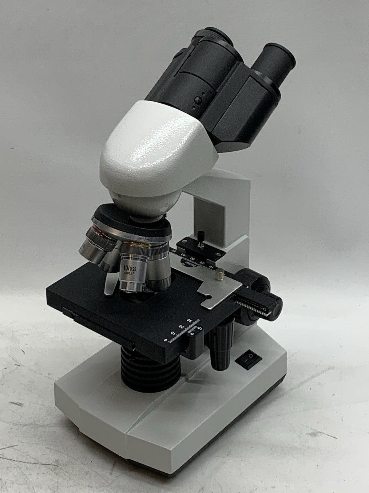 Binocular Compound Microscope, 40X-5000X Magnification, Wide-Angle Eyepiece W...