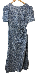 Xscape Women's Sequined Round Neck Short Sleeve Gown Formal Wedding Size 12P