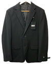 DKNY Men's Modern Fit High Performance Suit Separates Size 38R Long Sleeve Black