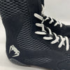 Venum Contender Mens 8.5 High Top Boxing/MMA Shoes Black/White Mid-cut Lace-up