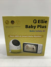 Ellie Baby Plus Non-Wifi AI Smart Baby Monitor White 2-Way Talk Sleep Tracking