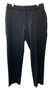 Rafaella Womens Petite Flat Front Black Dress Stretch Pants PRBS6339 Size 12p