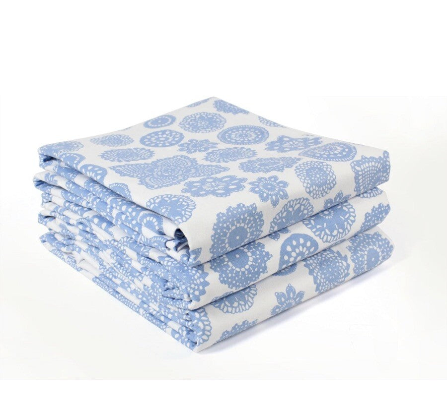 6 Seater Tablecloth, Doilie Wisteria Rectangular Size 90”x55” Table Linen Cover