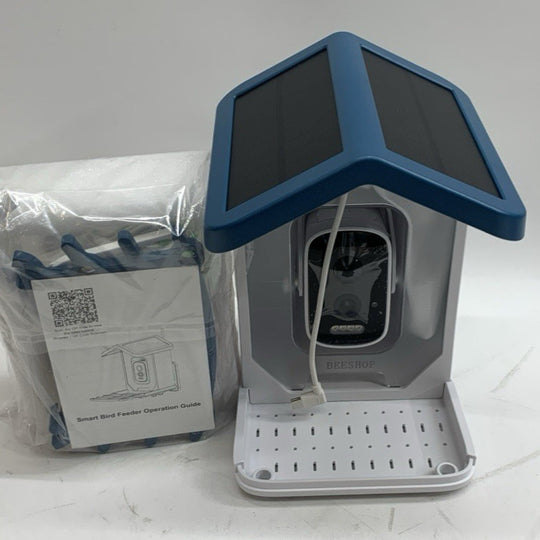 Smart Bird Food Feeder Outdoor Camera Solar Powered HD Camera Auto Capture Bird