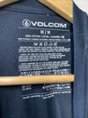 Volcom Men's Zebra Euro Short Sleeve T-shirt Patrol Blue A3502338 Crew Neck Med