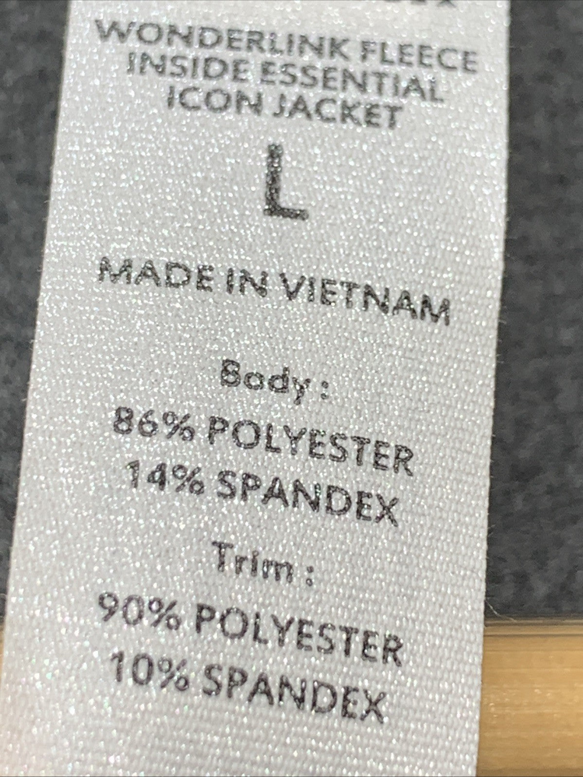 90 Degree By Reflex Women’s Lightweight, Full Zip Running Track Jacket Size L