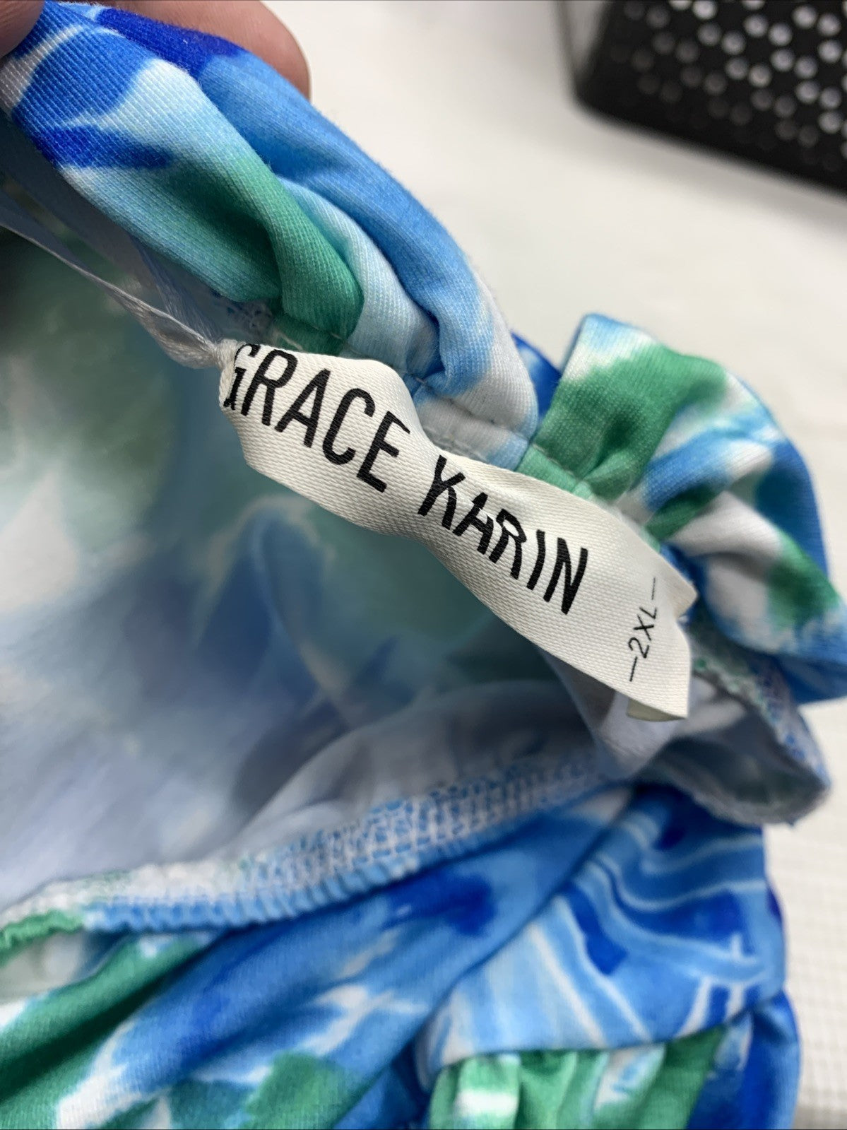 Grace Karin 2025 women's sleeveless summer dress with criss-cross halterneck in size 2XL, stylish and lightweight for warm weather.