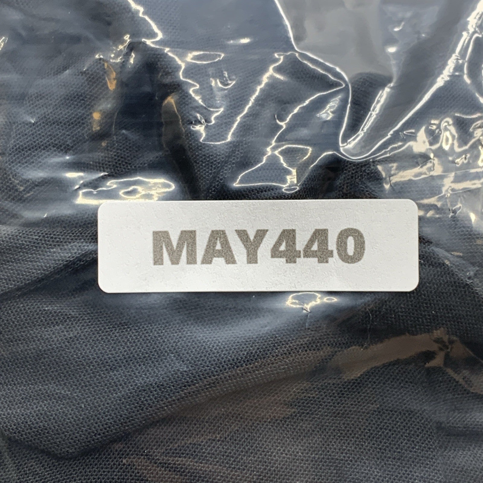 Jasambac Womens Casual 3/4 Sleeve Shirt Dress Button-Up V Neck Size 2XL, Black