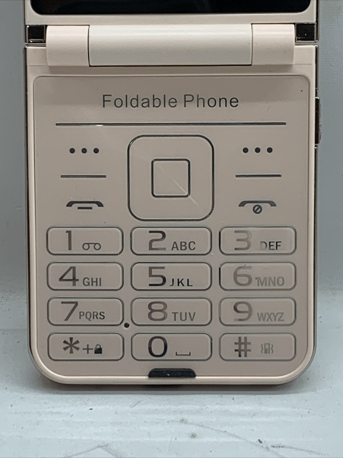 Servo Flilo4 Flip Phone Cellphone For Seniors 2g Clear Sound w/2.6 Inch Screen