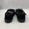 MUK LUKS Paul Printed Berber Suede Moccasin Men's Slipper Black Size 10 Casual