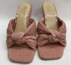 Jewel Badgley Mischka Women HYPE Rose Wedge Heels Sandal Slip-on Size 5 M JW5032