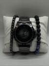 RELIC by Fossil Men's Rylan Stainless Steel and Diamond Accent Watch Quartz