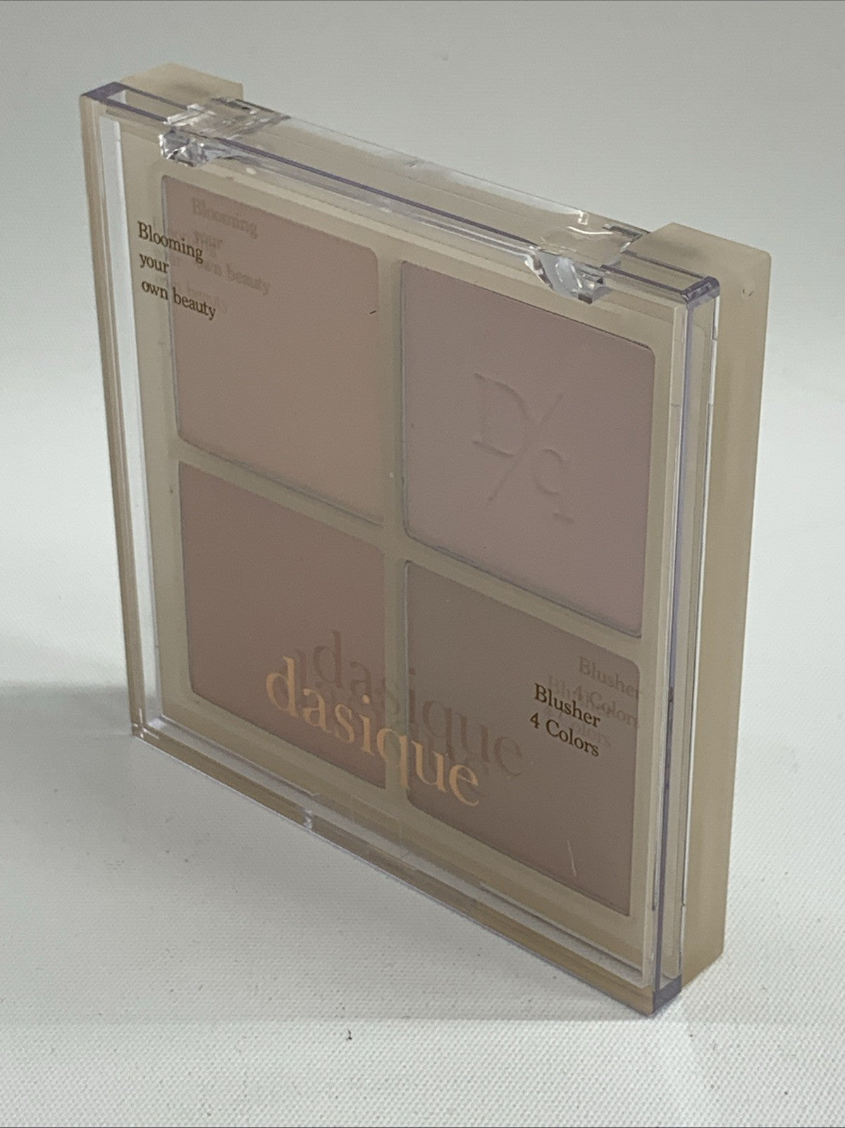 Dasique Blending Mood Cheek Blush Apricot Peach Cream Rose Coral Puff Mood beige