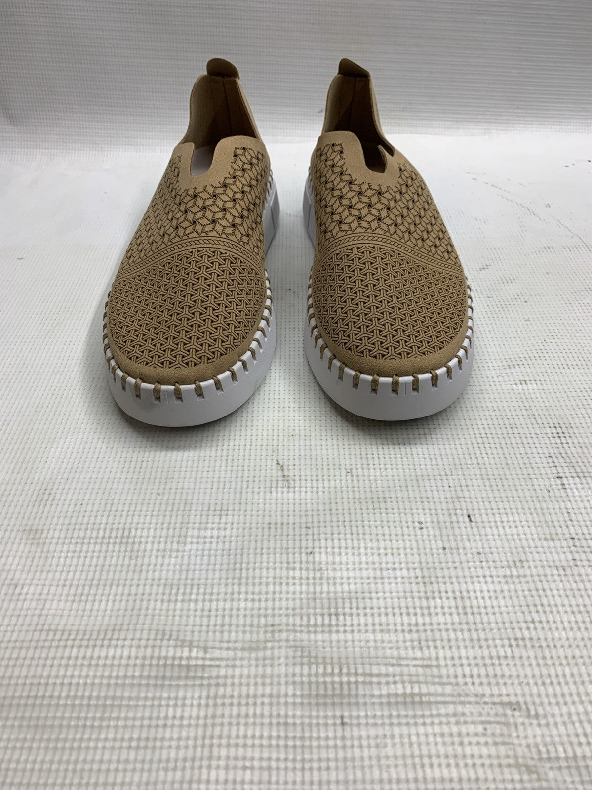 Project Cloud Women's Brown 11 Platform Sneaker Slip-On Memory Foam Comfort